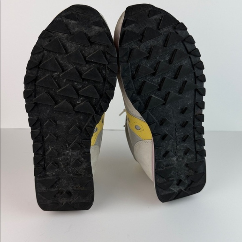 Saucony Jazz‎ Triple Women's Gray and Yellow Sneakers Size 6 - Picture 11 of 11